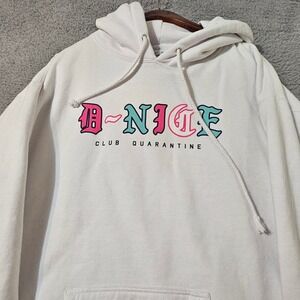 Bel Air Athletics D‎ Nice Club Quarantine White Men's Hoodie Size 2XL XXL